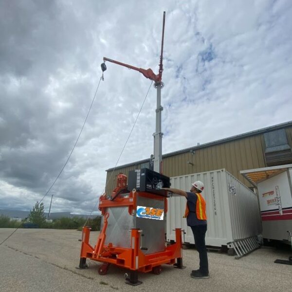 Indoor Mobile Fall Arrest System