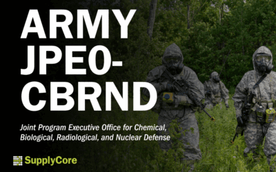 SupplyCore Awarded U.S. Army JPEO-CBRND Contract to Protect U.S. Military Against CBRN Threats