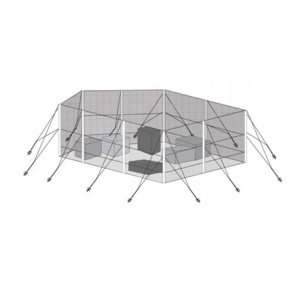 SkyNet Drone Netting Enclosure System - Image 3