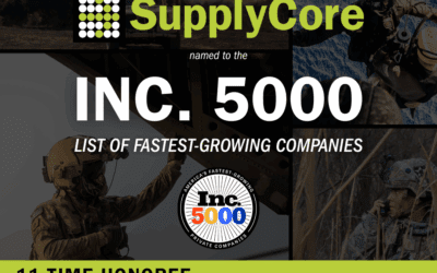 For the Eleventh Time, SupplyCore Makes the Inc. 5000 List of Fastest-Growing Companies